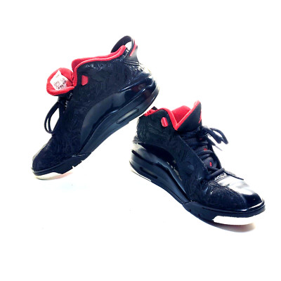 Size 8 EUR 41 - NIKE AIR JORDAN DUB ZERO BLACK-VARSITY RED-WHITE 311046-061