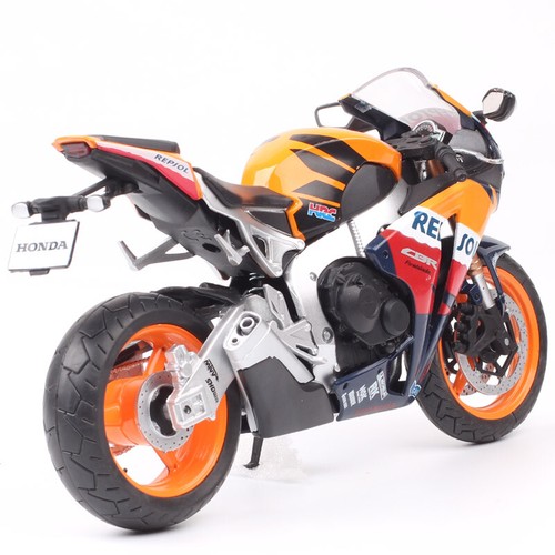 1:12 Automaxx Honda CBR1000RR CRB Repsol Fireblade Motorcycle Model Bike Orange - Picture 7 of 12