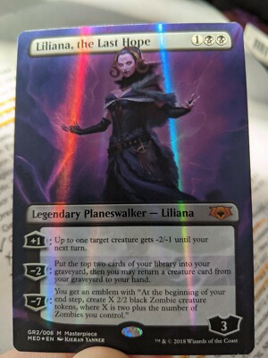 MTG 最後の望み、リリアナ foil Mythic Edition 英)最後の望み、リリアナ / Liliana, the Last Hope【2X2