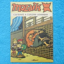 MOZAIK Mosaik Abrafaxe Nr 10 1989 1989/10 EXPORT UNGARN "CSETEPATE A CSASZARI"