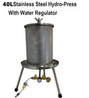 40L Stainless Steel cage Hydro-Press for apple & Fruit press w/h Water Regulator