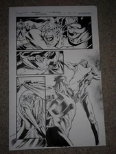 MARTIAN MANHUNTER 7 pg 5 FIVE VERSIONS OF MARTIAN MANHUNTER ON PAGE 1/2 SPLASH