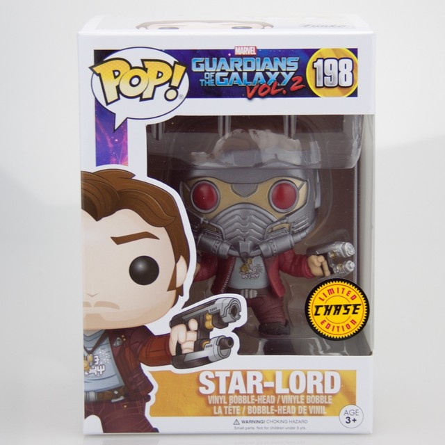 FUNKO POP! Guardians of the Galaxy: Vol. 2 - Star-Lord Starlord Star Lord Chase for sale online