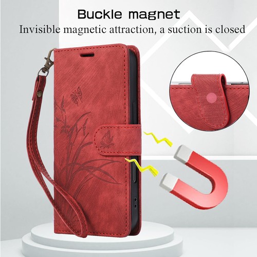 Für Samsung A56 5G A55 A15 stoßfeste magnetische Brieftasche Flip PU Leder Rückschale - Bild 3 von 39