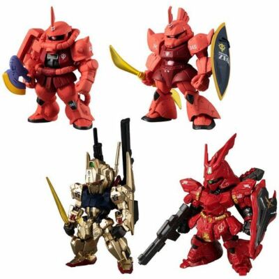 NEW Bandai FW GUNDAM CONVERGE:CORE Red Comet Figure 4 type
