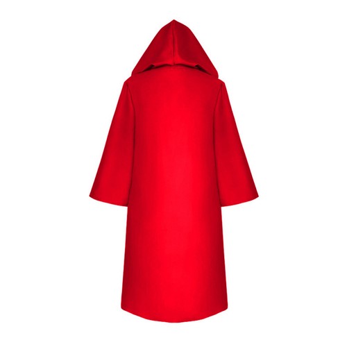 Kids Unisex Cape Halloween Robe Long Sleeve Hooded Cloak Medieval Outerwear - Picture 48 of 72