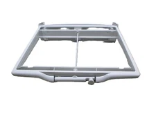 MAYTAG REFRIGERATOR ELEVATOR SHELF WORDS PART # 67004159 12753914