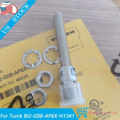 Proximity Sensor Switch 200mA PNP For Turck BI2-G08-AP6X-H1341 BI2G08AP6XH1341
