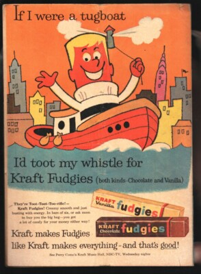 Popeye #60 1961-Dell-Popeye and Olive Oyl-Mermaid cover-Bud