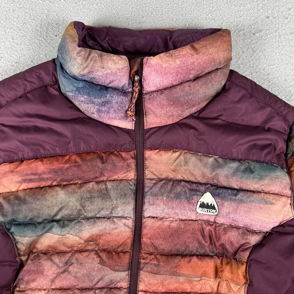 Chaqueta Burton Mujer Mediana Multicolor Evergreen Cuello Sintético Aislante Foto 4 de 4