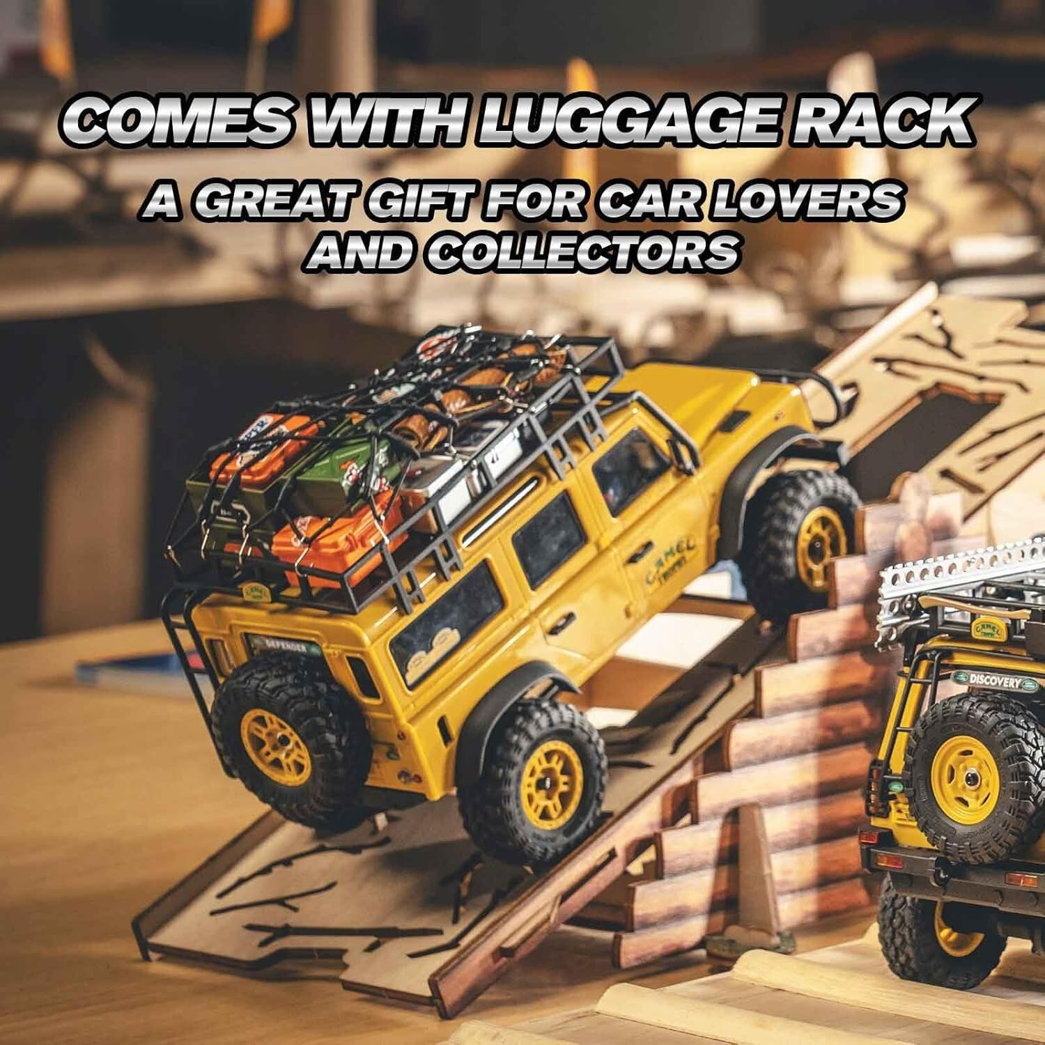 FMS 1:24 FCX24M Land Rover Camel Trophy Edition RTR FMS12482RTRYL