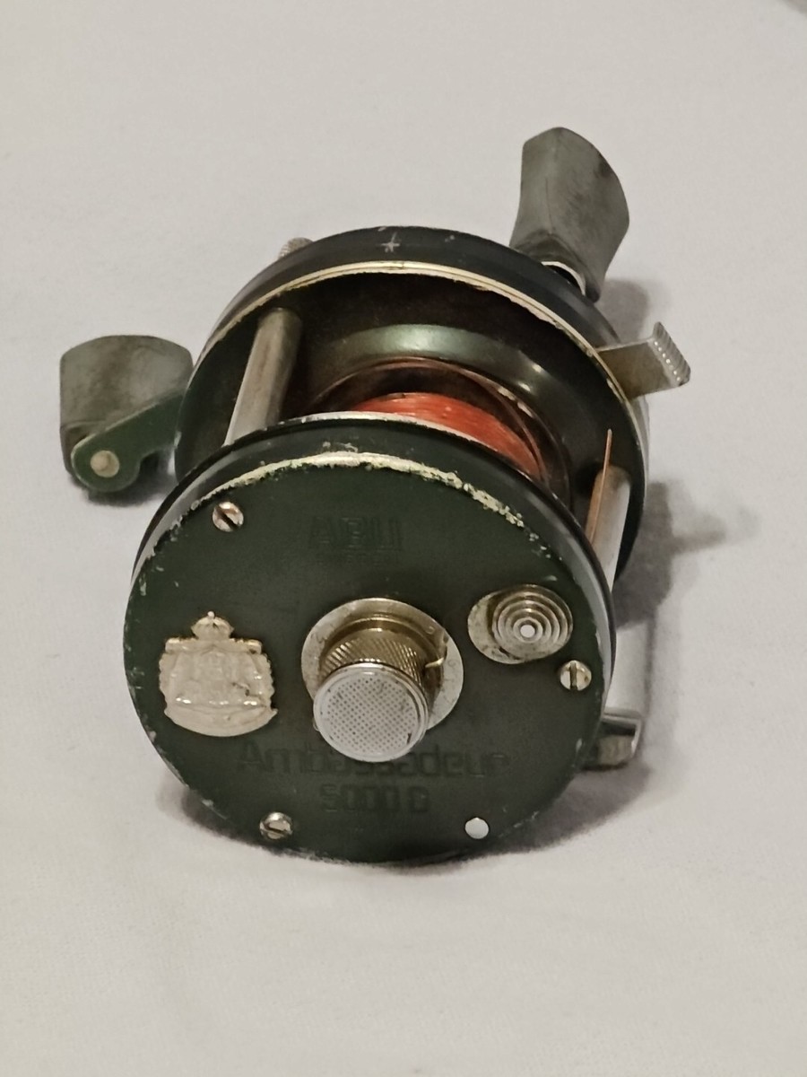 Abu Garcia Ambassadeur 5000D Reel Green Baitcasting Sweden Abu Garcia Ambassadeur 5000D Reel Green Baitcasting Sweden