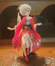 Anime Sora Kasugano Action Figure Changeable Arm PVC Kimono Red Dress