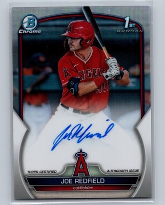2023 Bowman 1st Chrome AUTO JOE REDFIELD #CDA-JRE
