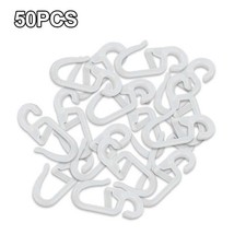 50pcs Curtain Folding Hook Hook Curtain Accessories Home Curtain Part Home Decor