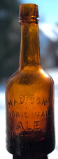 VERY RARE Late 1800s Madison Original Ale John Fennell Louisville KY Beer Bottle