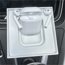 Apple AirPods Bluetooth Wireless Earbuds, Charging Case, Built-In Mic, White