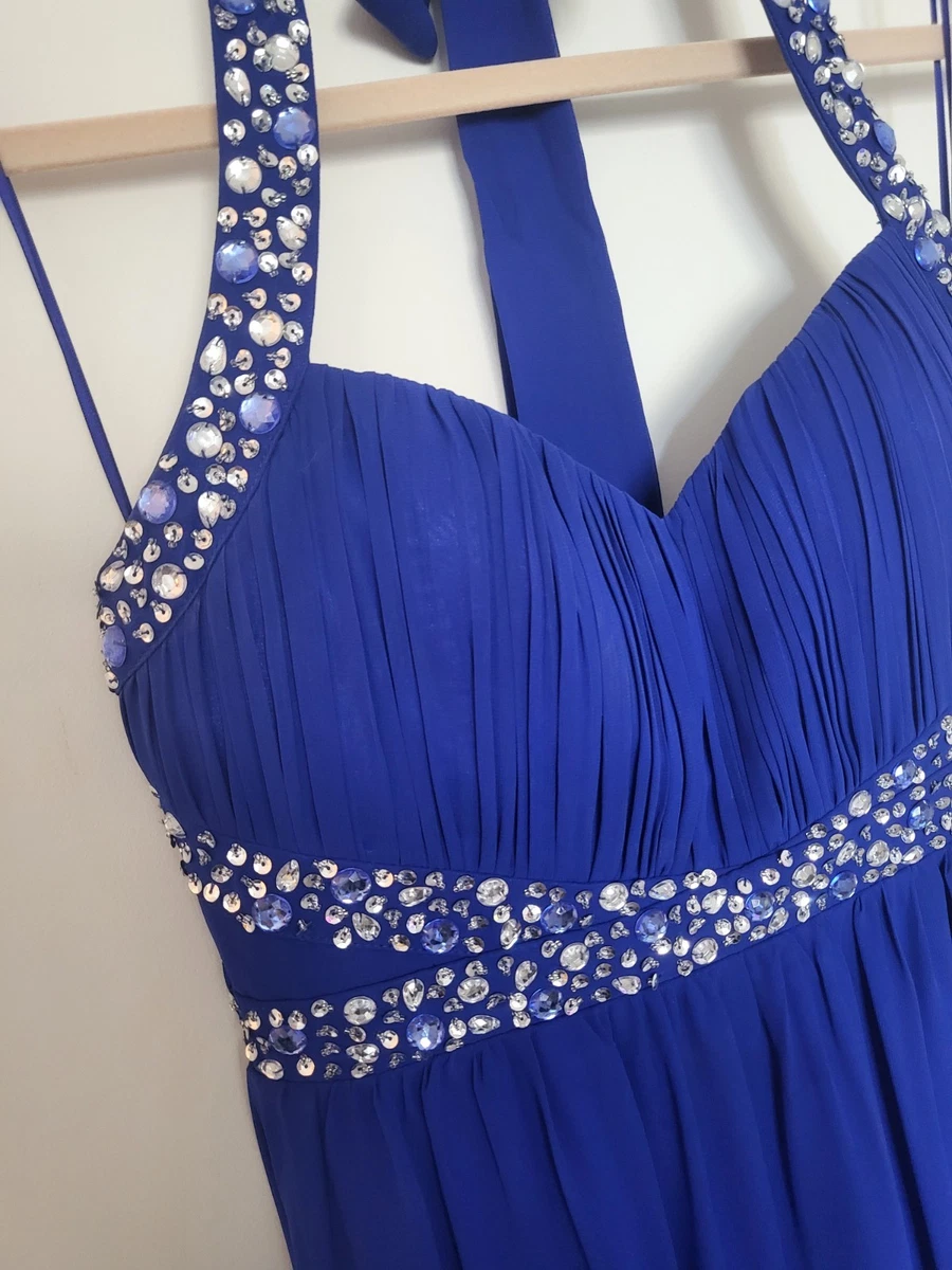 Quiz Halter Blue Dresses for Women for sale | eBay UK
