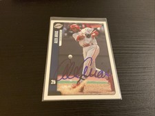 2001 Upper Deck ( VICTORY ) SIGNED: Alex Arias, PADRES #466