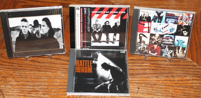 U2 Lot of 4 CDs. Rock Alternate Pop Bono College Radio