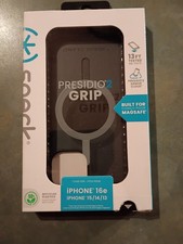 Speck Presidio2 Grip MagSafe with ClickLock Case for Apple iPhone 15 -...