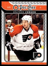 2009-10 O-Pee-Chee #298 Braydon Coburn Philadelphia Flyers Hockey Card