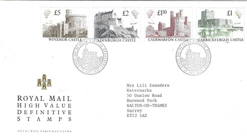 GB Comm/FDC - Definitive Issue - Castles - 1998  (DEF532)