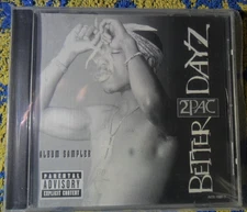 TUPAC SHAKUR DEATH ROW PROMO BETTER DAYZ SAMPLER 2002 CD AMARU 2 PAC  INTERSCOPE