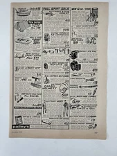 Vintage 1959 Print Ad  Palley’s Sportsman’s Gear Sporting Goods Ad