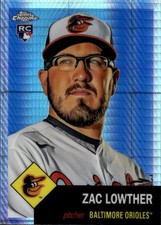 2022 Topps Chrome Platinum Anniversary Zac Lowther #271 Prism Refractor 3G