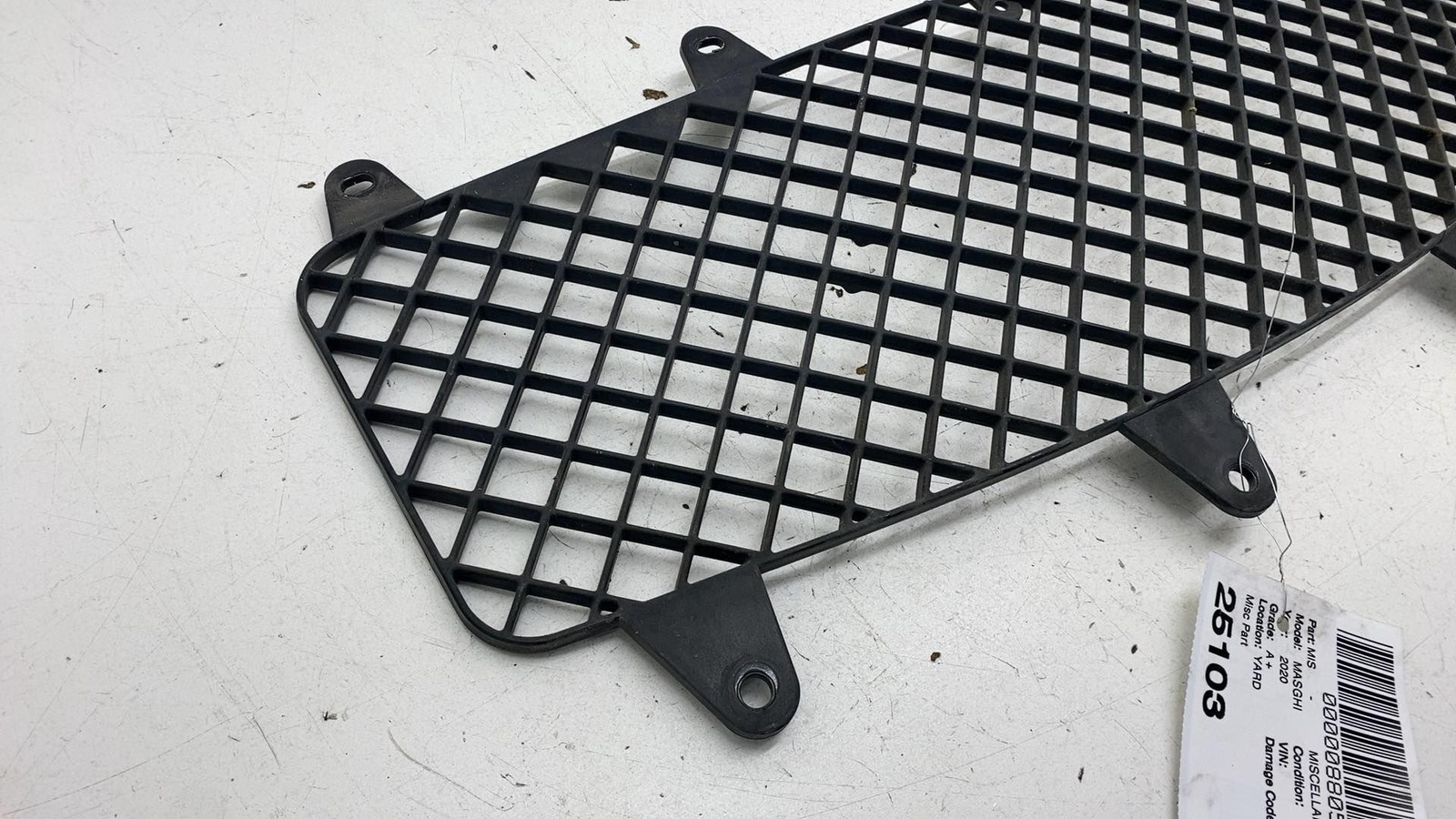⭕ 2014-2020 Maserati Ghibli Front Bumper Inner Mesh Grille Grill OEM 670006937