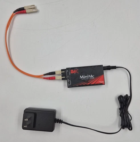 IMC MiniMc Network Fiber/Ethernet Switching Media Converter 10/100 Mbps TP-TX/FX