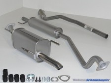 Abgasanlage OPEL Astra G (T98) 1.4i-16V 66 kW,  Caravan (F35), ab 09/00