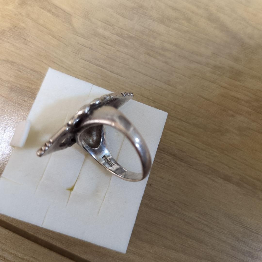 Jean Paul Gaultier Ring Silver Size 17mm Avant-Garde Elegant