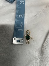 Gold Birthstone May Little Boy Charm