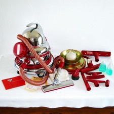 1973 Fairfax Chrome Vacuum Cleaner With Attachments Working