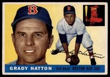 1955 Topps #131 Grady Hatton VG Very Good Red Sox            ID:103067
