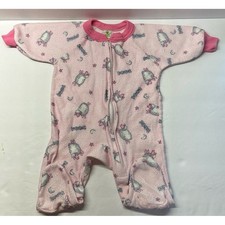 Vintage Baby 0-6 Mon Pink Sheep Pajamas., Vintage Sesame Street