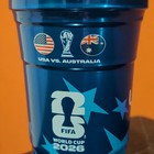 Michelob Ultra FIFA World Cup 2026 USA vs Australia Blue Aluminum Cup 16 oz — photo 1