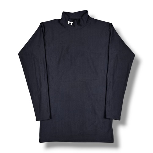 Under Armour Cold Gear Long Sleeve Mock Neck Compression Shirt Men's Size Large