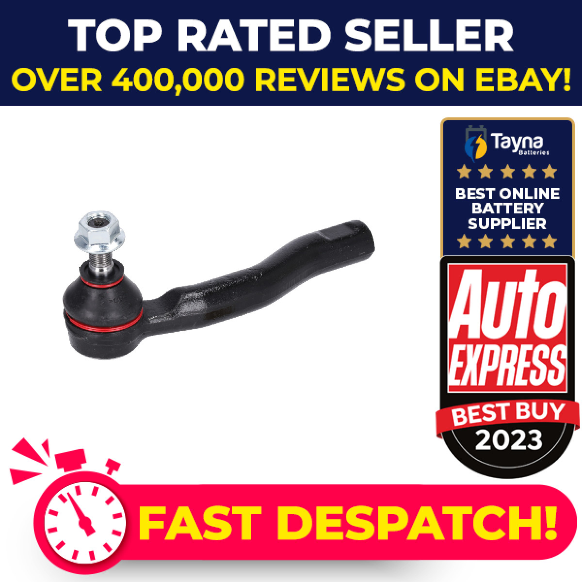 Tie / Track Rod End fits TOYOTA YARIS SCP1 1.3 Right 02 to 05 2SZ-FE Joint New