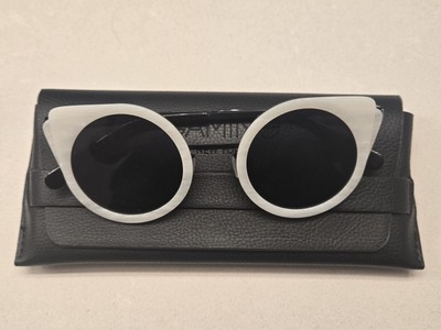 GAMINE NYC: Cat Södermalm Marble - Black, Marble Fashion Glasses