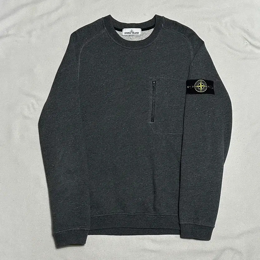 Stone Island 95 Charcoal Grey Pocket Sweatshirt - Pre-Owned thumbnail 6