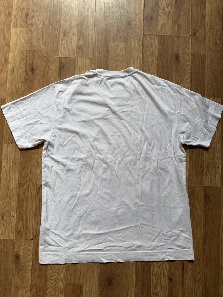 Talla S - Camiseta Givenchy Chito Pintura en Spray Perro - Blanca Foto 4 de 4