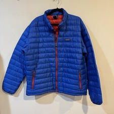 Patagonia Men s Blue Down Sweater Jacket Size XL