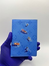 Pool Blue Louis Vuitton ID Passport Cover **SUMMER COLLECTION** **M14875**
