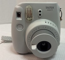Fujifilm Instax Mini 9 Instant Camera Smokey White Parts/Repair