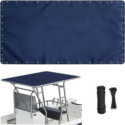 Waterproof 1200D Heavy Duty T-Top Boat Canvas Replacement | UV Resistant, Easy I