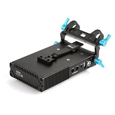 DP500 15mm Rail Power Supply V Mount Battery Plate Charger for DSLR