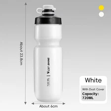 WEST BIKING Cycling Water Bottle 550ML 720ML PP Plastic Sports Gym Bike Bottle